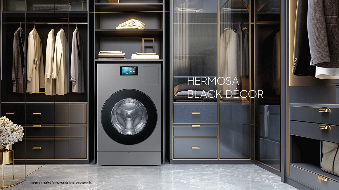 More than a machine, it's a laundry couture.