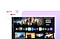 An assortment of popular shows and movies available on Smart Hub are showcased. The top features recognizable logos of streaming services, including Netflix, YouTube, and Amazon Prime Video. At the center, the movie Black Adam in on display provided by Rokuten TV while a selection of sought-after game apps like NVIDIA GeForce Now, Xbox, and Utomik are prominently presented at the bottom.