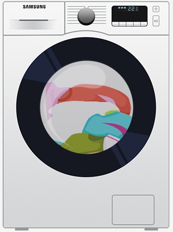 lavatrice con carico grande