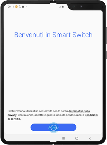 L'accettazione viene richiesta solo la prima volta