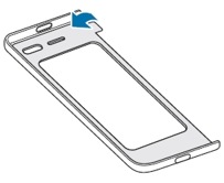 Immagine dell'interno della cover di Galaxy Fold