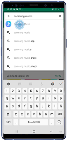Barra ricerca Play Store