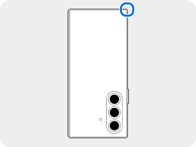 Dispositivo mobile tenuto capovolto