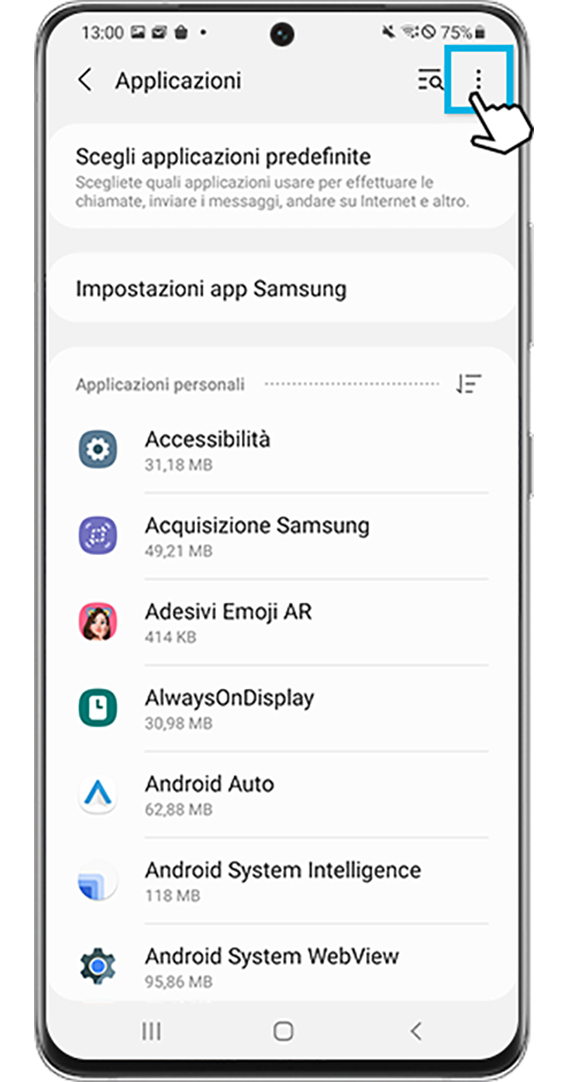 ottimizza le singole applicazioni per usare meno batteria-applicazioni