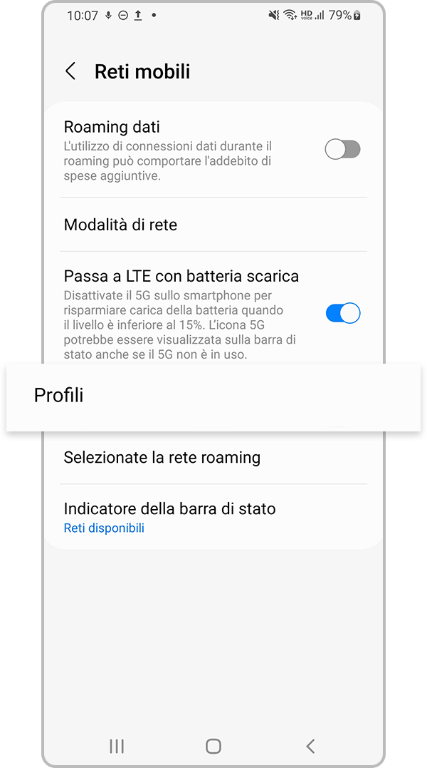 ripristino impostazioni di rete passaggio 3