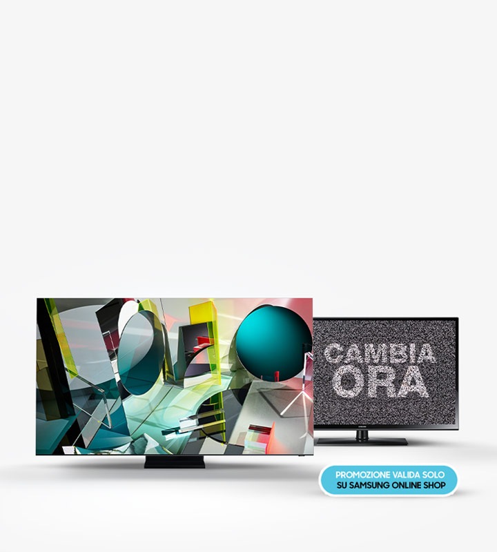 Samsung supervaluta il tuo TV e cambia la tua visione di futuro.