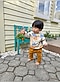 赤ちゃんを通常の写真モードで撮影した写真。