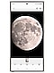 月を撮影した画像処理前の写真が写った画面が表示されているGalaxy S24 Ultra(ギャラクシーS24ウルトラ)。