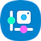 カスタマイズアプリ「Good Lock(グッドロック)」内の「Camera Assistant(カメラアシスタント)」機能のアイコン画像。