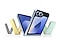 Galaxy Z Flip6(ギャラクシーZフリップ6)の製品イメージ。
