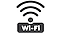 Wi-Fi(ワイファイ)マークのアイコン。