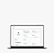 Samsungアカウントのダッシュボードページが表示されているノートパソコン。
