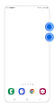 電源ボタンと音量ダウンボタンを長押しします。