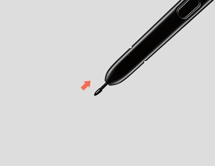 交換用ペン先は手で挿入できます。ペン先が完全に装填されるとカチッという音がします。