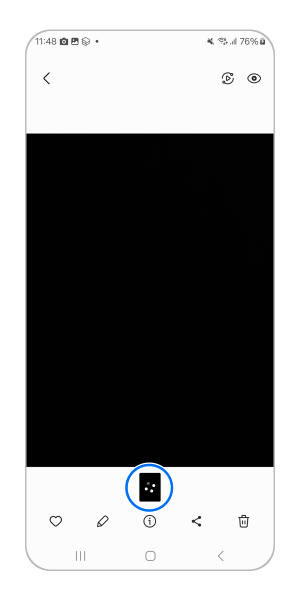 ギャラリーで画像の処理時間を確認する方法