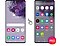 Два телефона Galaxy, на примере которых показано как получить доступ к ресурсу Samsung Free с главного экрана Galaxy. Смахивание снизу вверх на главном экране открывает список приложений, где вы кликнуть иконку Samsung Free и открыть это приложение.