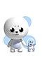 Лео и Финн - морские животные из деревни Samsung kids.