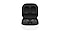 Ашық ақ футлярдағы қара түсті Galaxy Buds2  құлаққаптары.