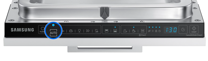 кнопка цикла АВТО