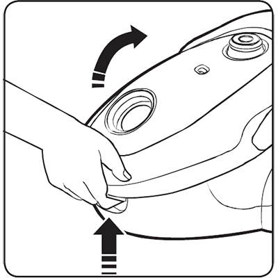 Откройте пылесос