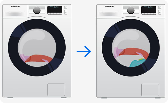 Увеличение загрузки барабана