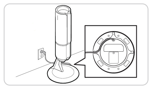 Проведение провода в станции.