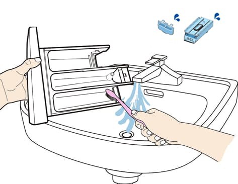 очистите бункер