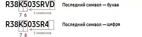 Дата изготовления зашифрована в серийном номере