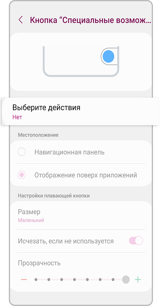 Как активировать кнопку «Специальные возможности»