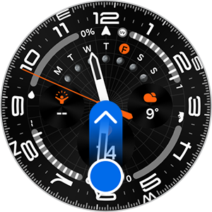 Главный экран Galaxy Watch