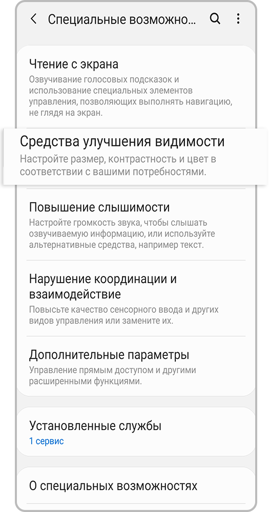 Средства улучшения видимости