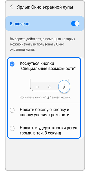 Окно экранной лупы