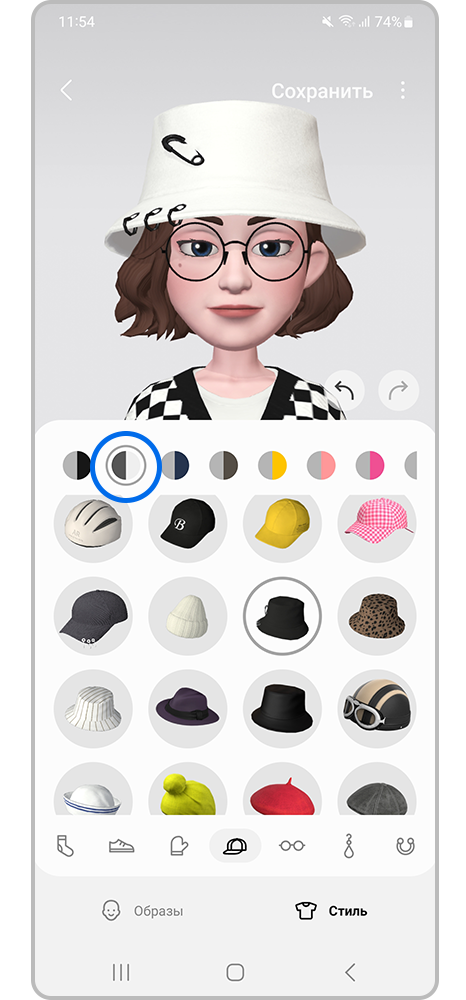 Перекрасьте головной убор