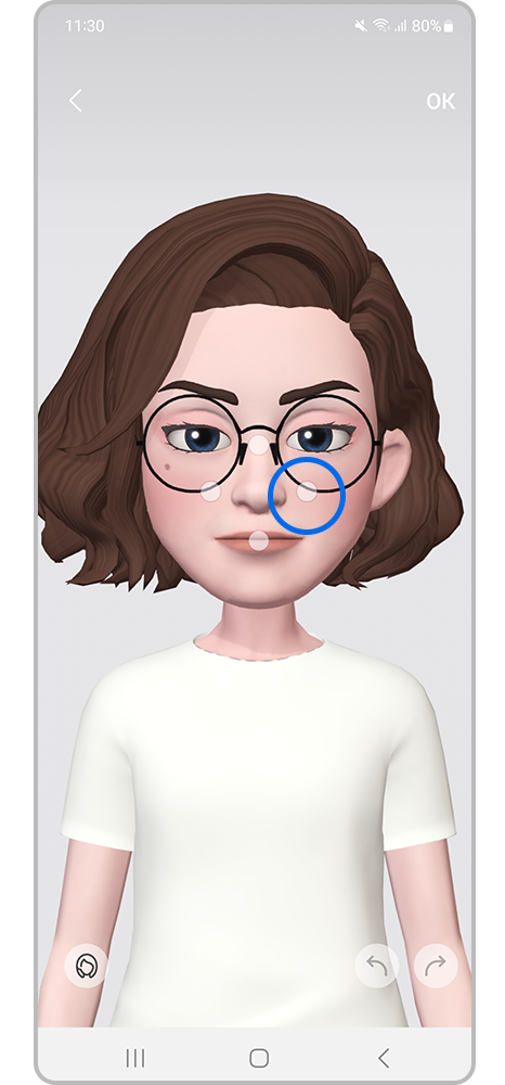 Точки для редактирования