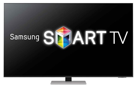 Телевизор Samsung  с логотипом Smart TV