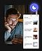 En el día, una mujer mira el teléfono inteligente Galaxy que sostiene y que muestra la sección Deportes de la aplicación Samsung News. La escena pasa a la noche, cuando una persona diferente mira un teléfono inteligente Galaxy que muestra la sección Para ti de la aplicación Samsung News.