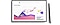 Un plano de una tableta con un S Pen que muestra un documento PDF con gráficos y el texto “Ventas por región” y “Seguimiento diario por región”. El gráfico de líneas incluye el texto escrito a mano “Punto”.