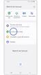 Vista de la pantalla principal de la aplicación Galaxy Wearable con la opción “Localizar mi reloj” destacada.