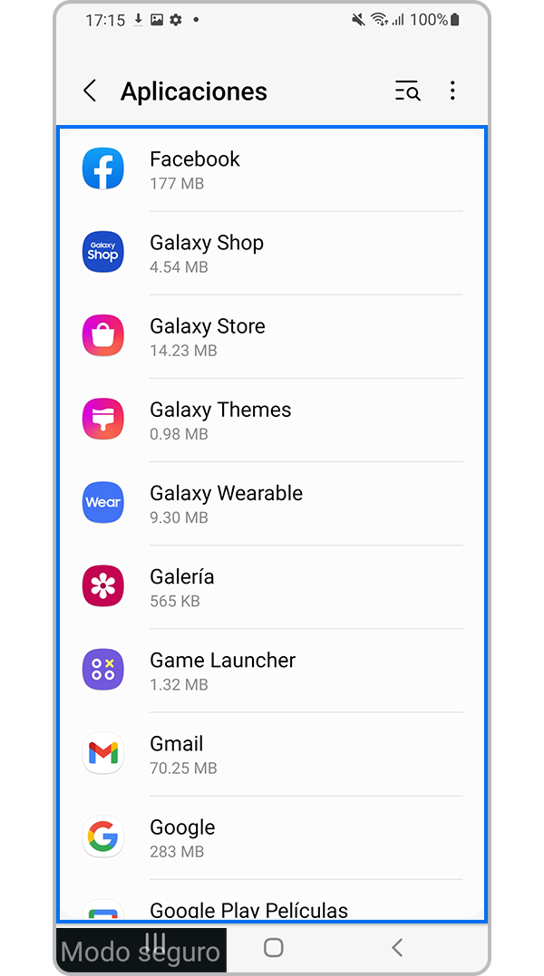 Identificar aplicaciones desconocidas o maliciosas