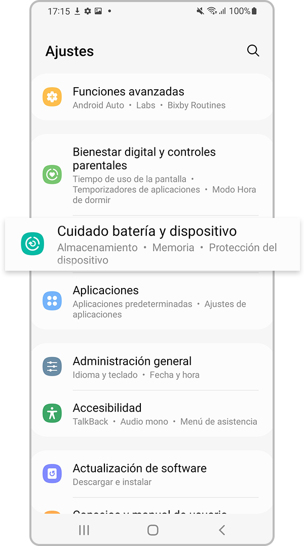 Cuidado de la batería y el dispositivo