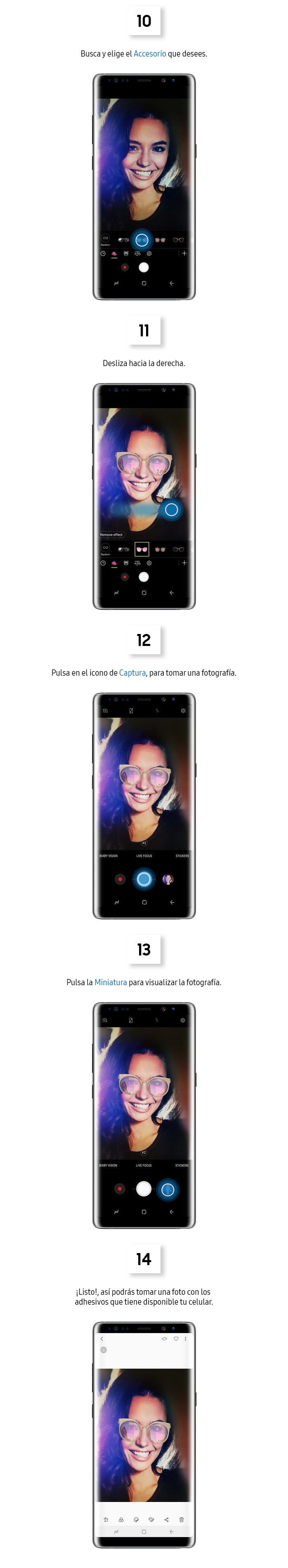 ¿Cómo utilizar los adhesivos en tu Galaxy Note 8?