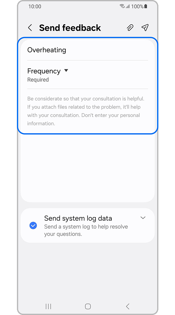 informes de error paso 3