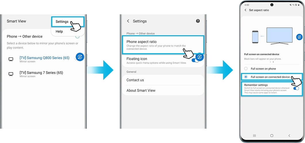 Samsung Galaxy Note Чехол Smart View