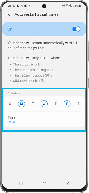 set-auto-restart step3