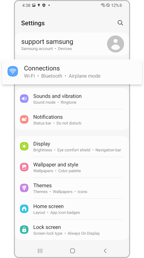 reset network settings 1