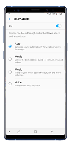Soundalive modes