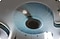 Air is distributed evenly in all directions from a Samsung 360 Cassette air conditioner, covering a full 360 degrees.