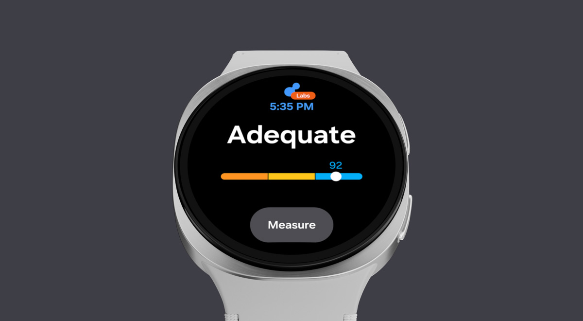 Galaxy Watch 8 displaying antioxidant index to help track and improve overall cellular health and wellness.