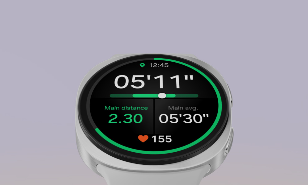 Samsung Galaxy Watch 8 featuring innovation with 3000 nits screen brightness for excellent outdoor visibility.
