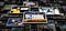 Stacked tiles with each tile featuring various Steam games, including Rocket League®, Pro Cycling Manager 2018, Portal 2, and Trackmania² Lagoon.
